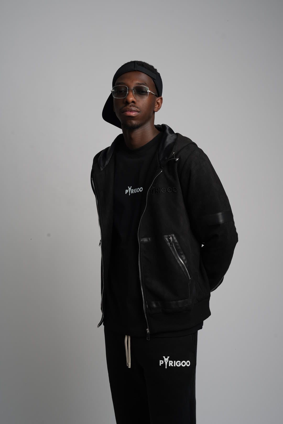 Sweat Zippé Ténèbre - Rêve Floral