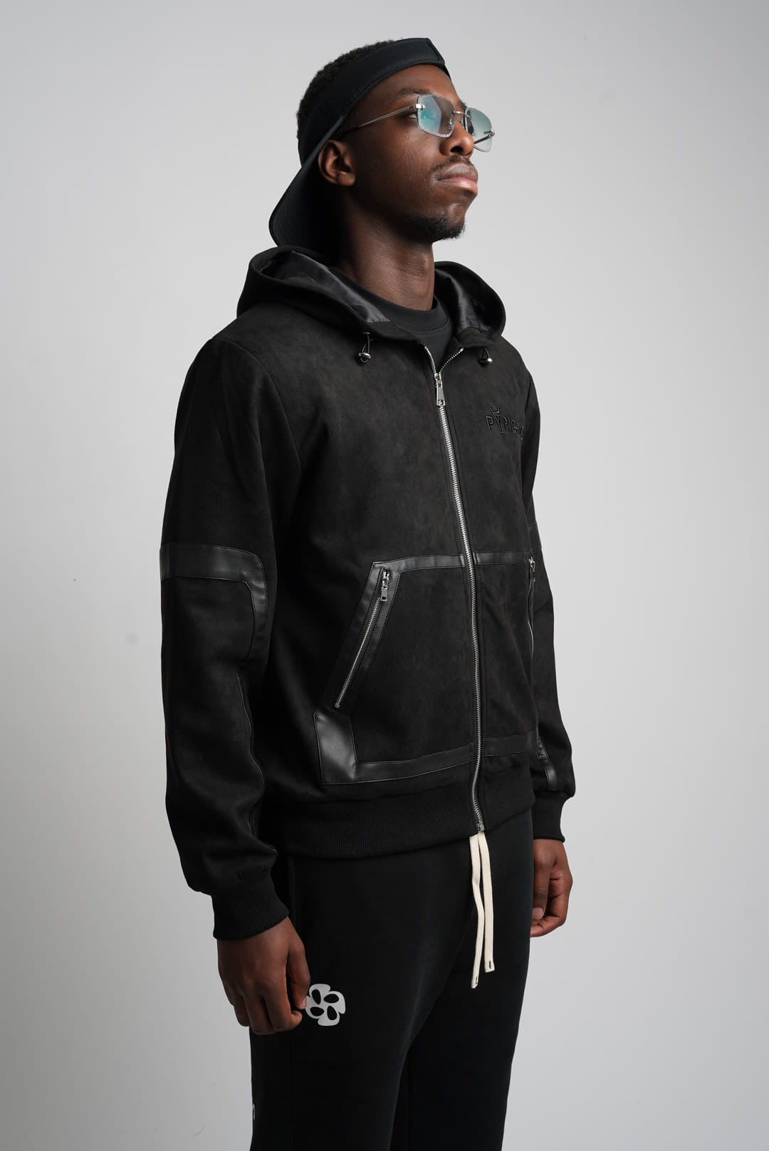 Sweat Zippé Ténèbre - Rêve Floral