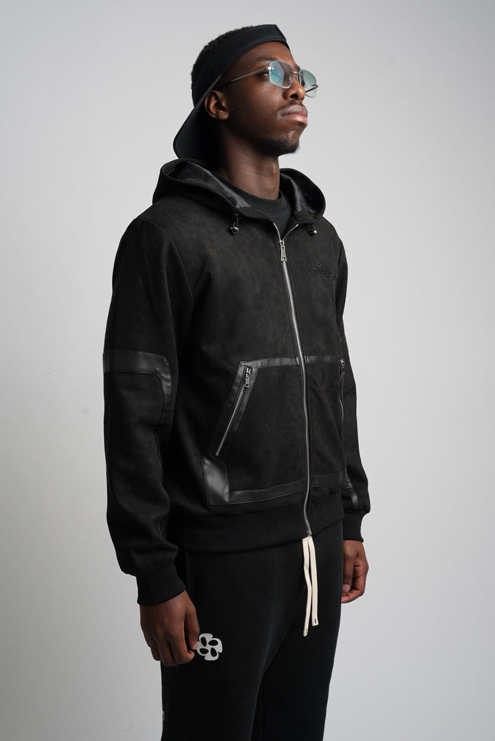 Sweat Zippé Ténèbre - Rêve Floral