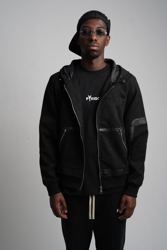 Sweat Zippé Ténèbre - Rêve Floral