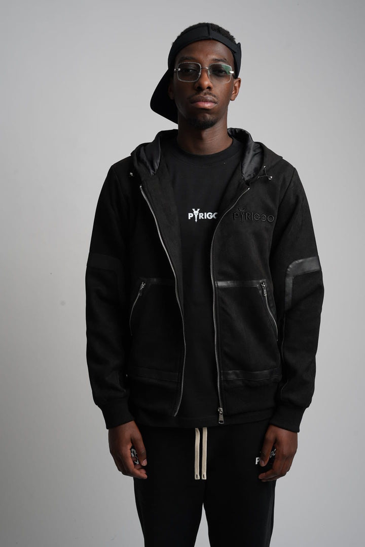 Sweat Zippé Ténèbre - Rêve Floral